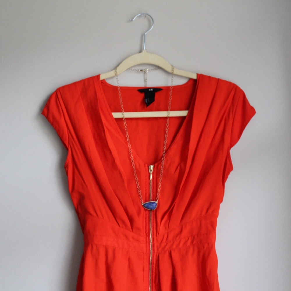 Stunning Orange Dress